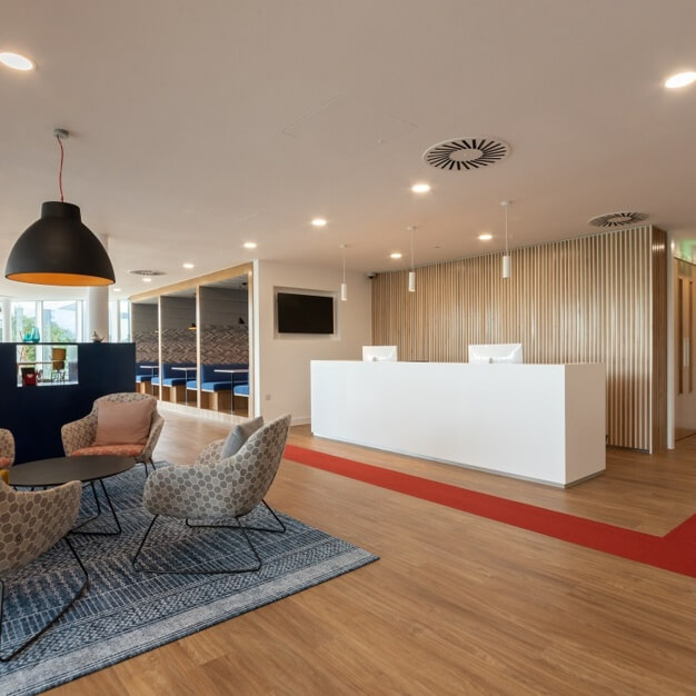 Reception in Wharfedale Road, Regus, Wokingham
