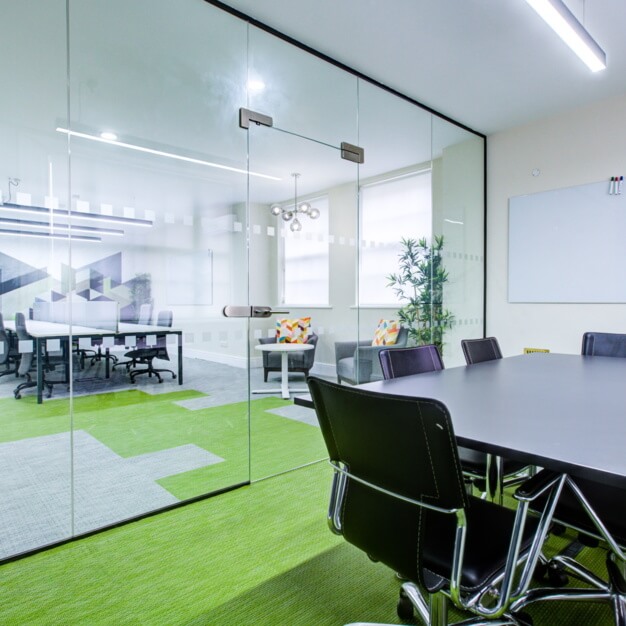 The meeting room at Broad Street, The Workstation Holdings Ltd (Wokingham)