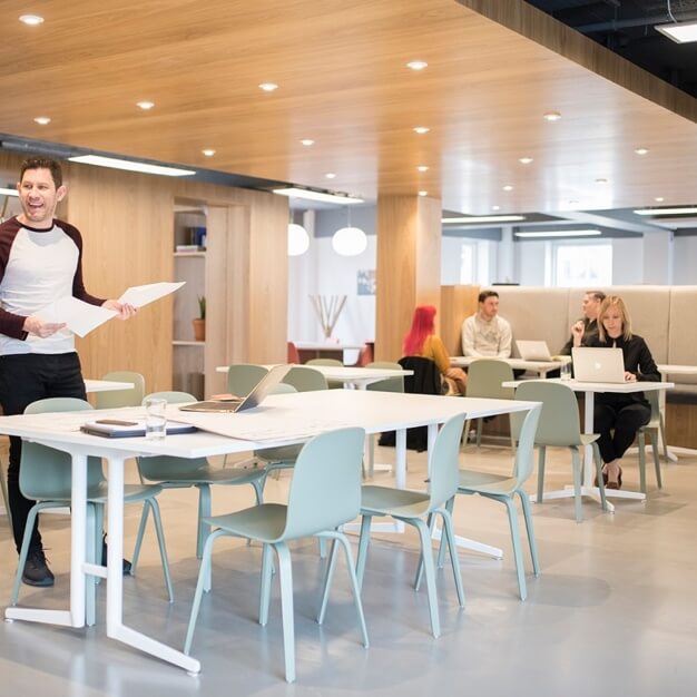 Breakout area at Upper Borough Walls, Regus in Bath