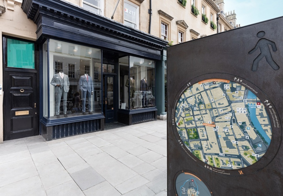 Building external for Old Bond Street, Office Co Inc Ltd, Bath