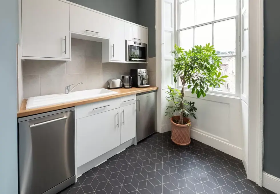 Kitchen at Argyle Street, Office Co Inc Ltd in Bath