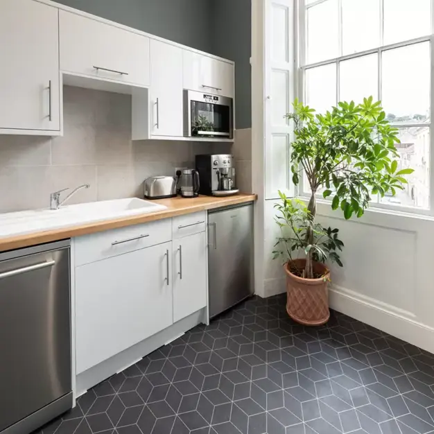 Kitchen at Argyle Street, Office Co Inc Ltd in Bath