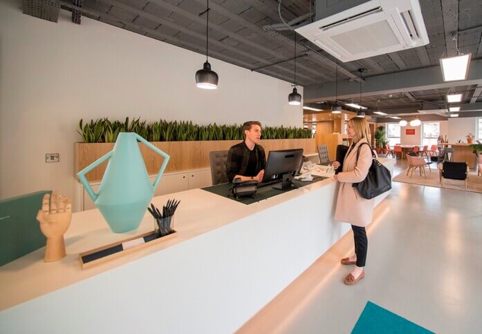 Reception - Upper Borough Walls, Regus in Bath