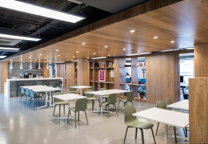 The breakout area on Upper Borough Walls, Regus (Bath)