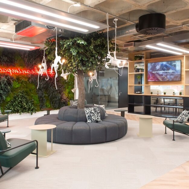 A breakout area in Bond Street, Impact Working Limited, Bristol