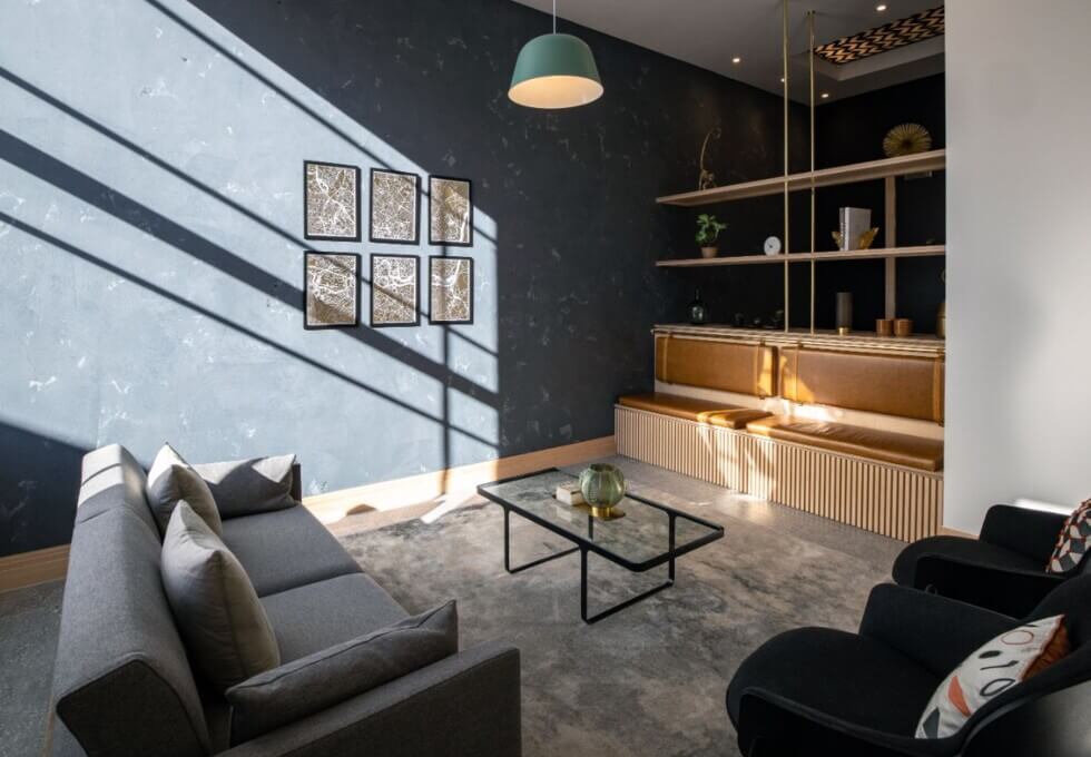 A breakout area in Colston Avenue, Orega, Bristol