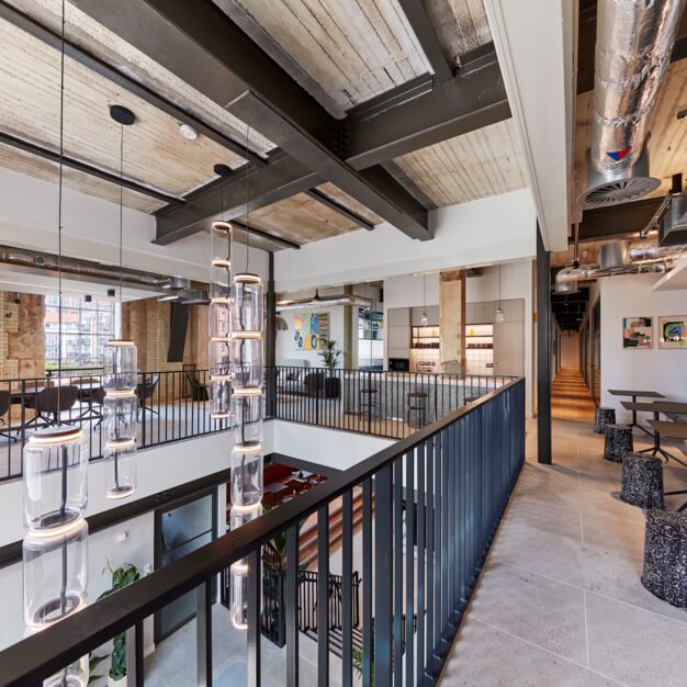 A breakout area in Counterslip, Clockwise Limited, Bristol