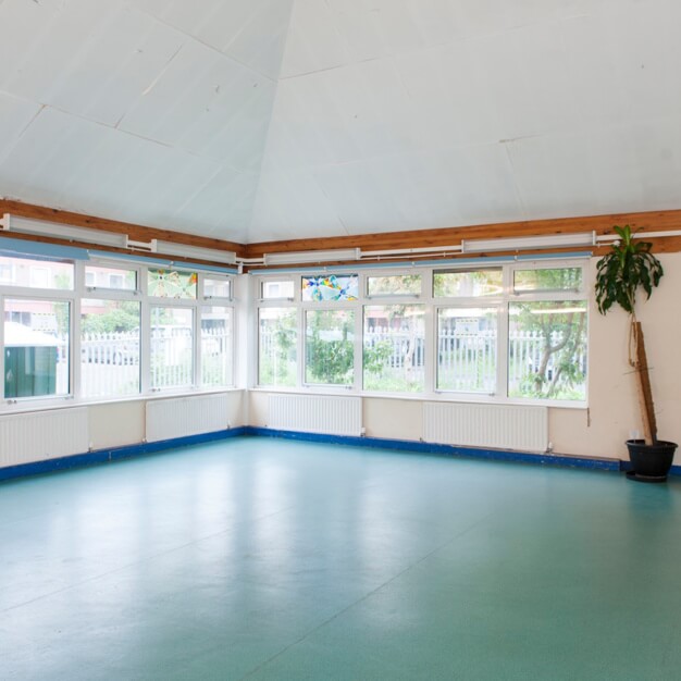 An event space at Grosvenor Road, The Ethical Property Company Plc in Bristol