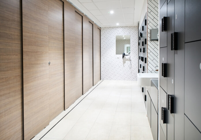 Bathroom facility - Berkeley Square, Origin Workspace Ltd, Bristol