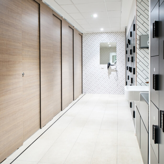 Bathroom facility - Berkeley Square, Origin Workspace Ltd, Bristol