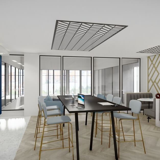 Breakout area at Colston Avenue, Orega in Bristol