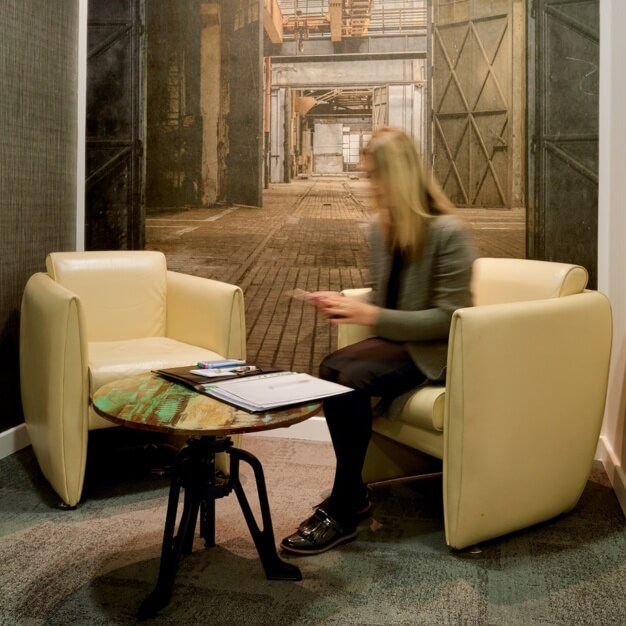 Breakout space for clients - Aztec West, Rombourne Business Centres in Bristol