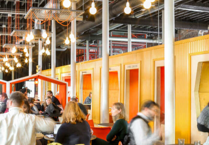 Breakout space in Station Approach, Engine Shed (Bristol)