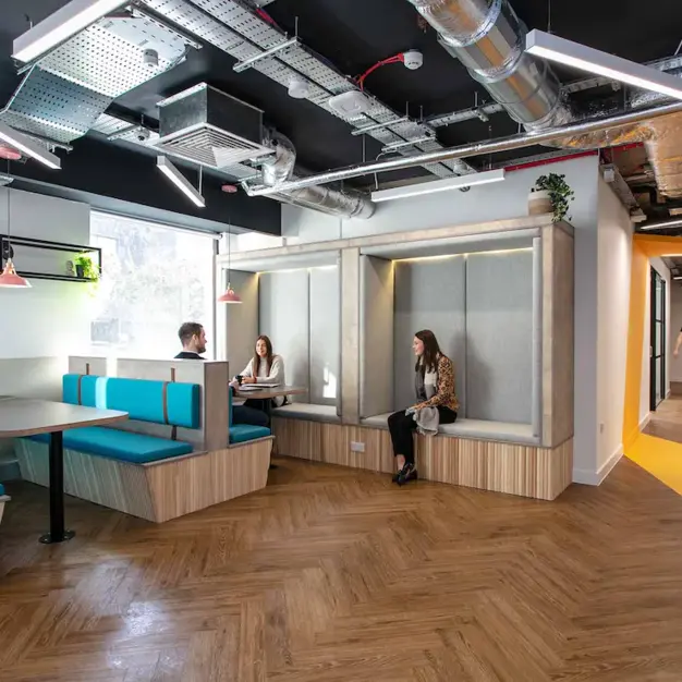 Client breakout area - Victoria Street, Runway East in Bristol
