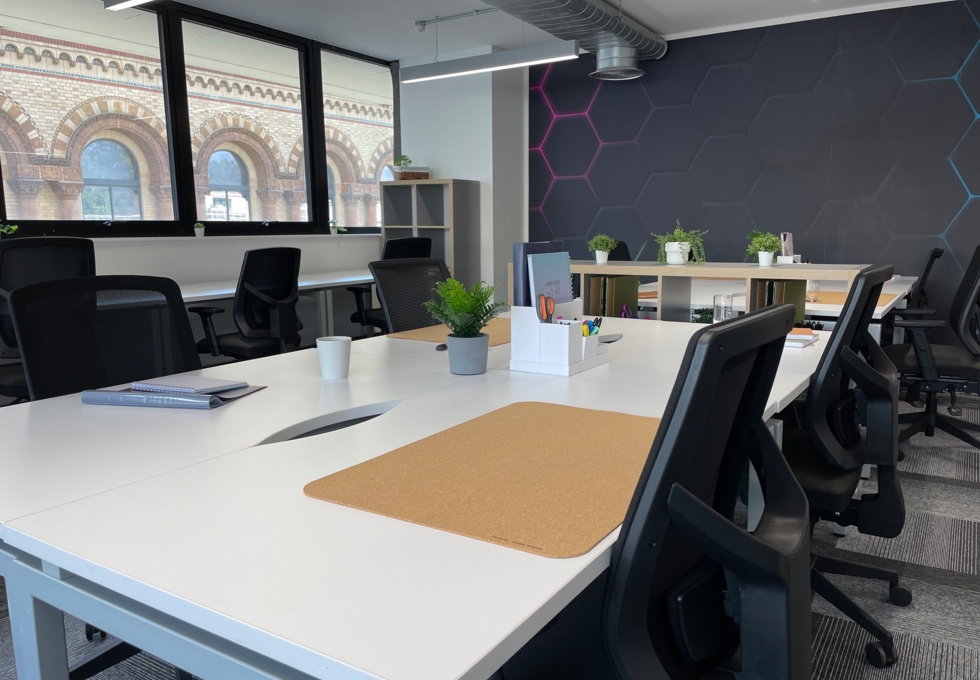 Dedicated workspace in Colston Street, Desklodge Limited, Bristol