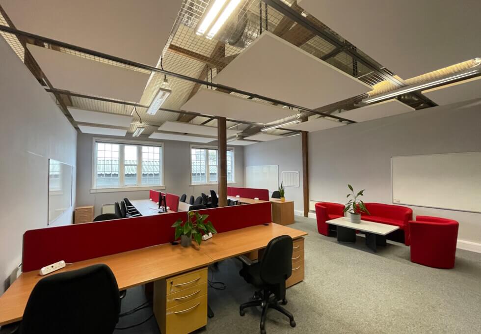 Dedicated workspace in Station Approach, Engine Shed, Bristol