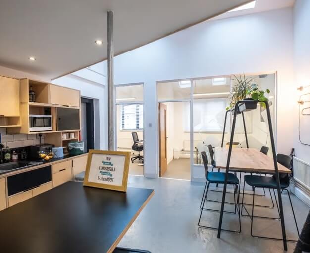 Enjoy the communal space in York Court, Bristol Spaceworks Ltd in Bristol