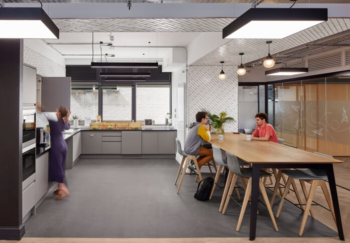 Kitchen at Berkeley Square, Origin Workspace Ltd in Bristol
