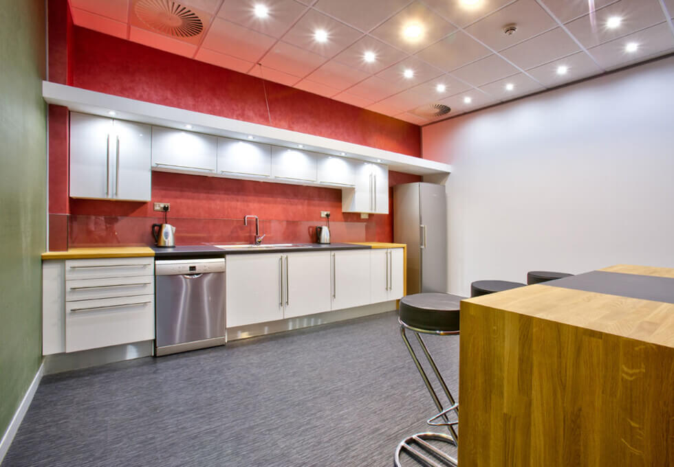 Kitchenette at Aztec West, Rombourne Business Centres in Bristol