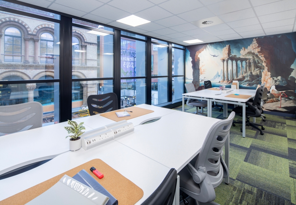 Private workspace in Colston Street, Desklodge Limited (Bristol)