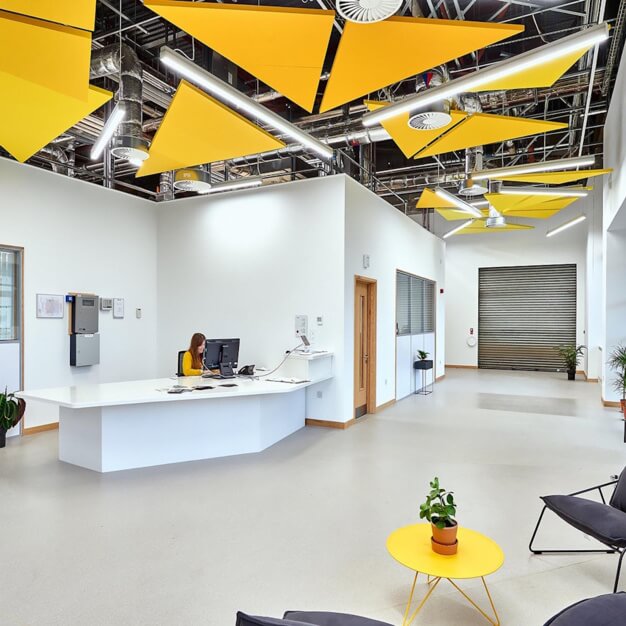 Reception at Filton Road, Oxford Innovation Ltd in Bristol