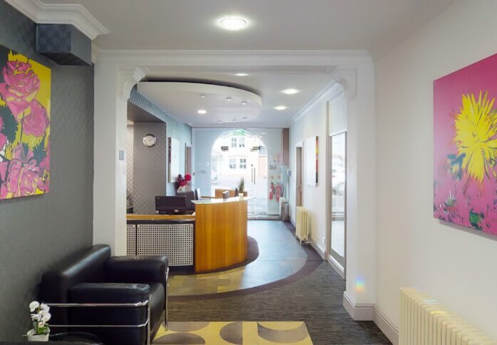 Reception in Henbury Road, Rombourne Business Centres, Bristol