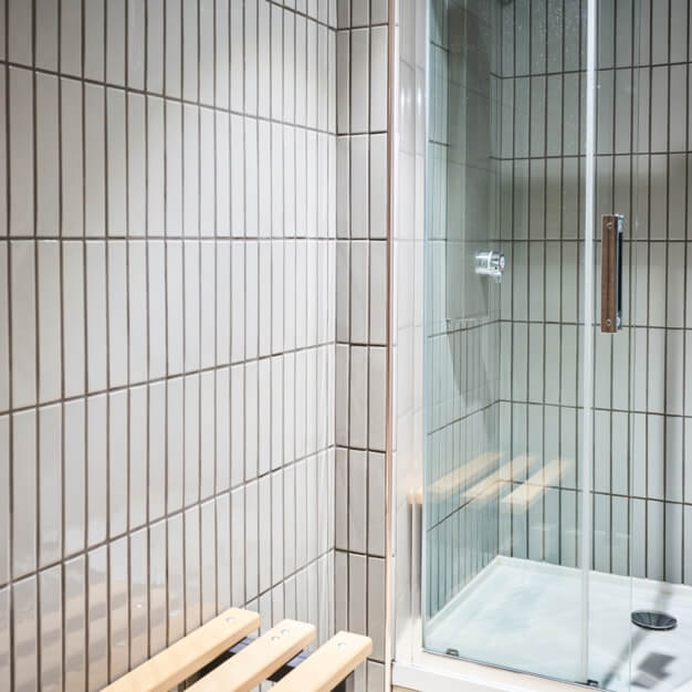 Showers at Berkeley Square, Origin Workspace Ltd in Bristol