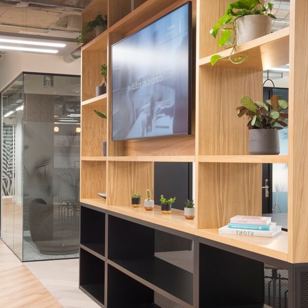 The breakout area at Bond Street, Impact Working Limited (Bristol)