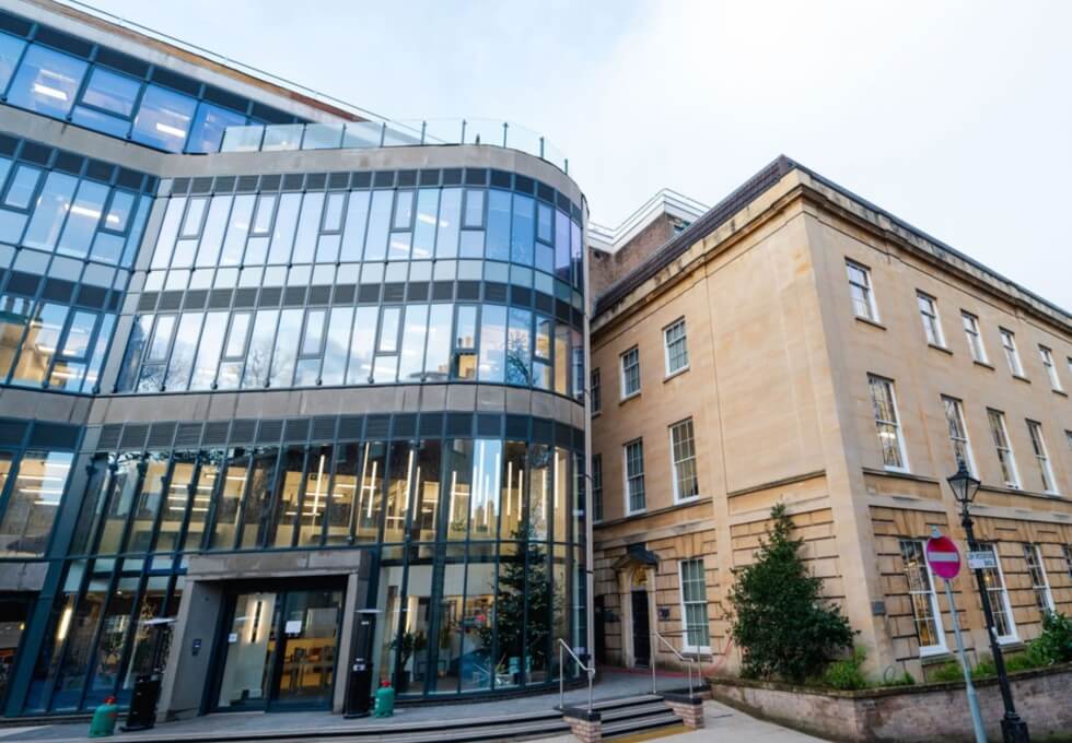 The building at Berkeley Square, Origin Workspace Ltd, Bristol
