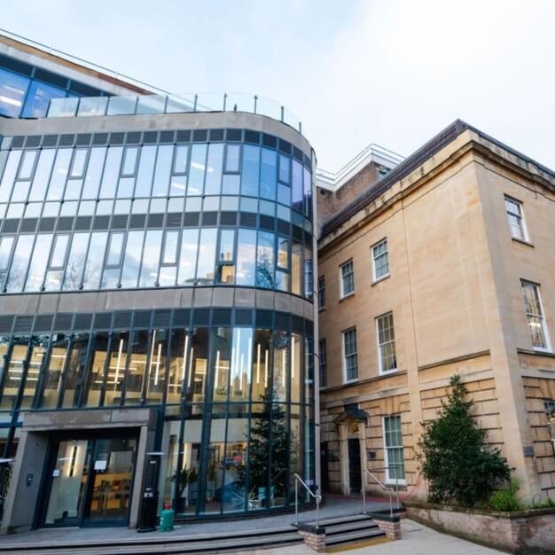 The building at Berkeley Square, Origin Workspace Ltd, Bristol
