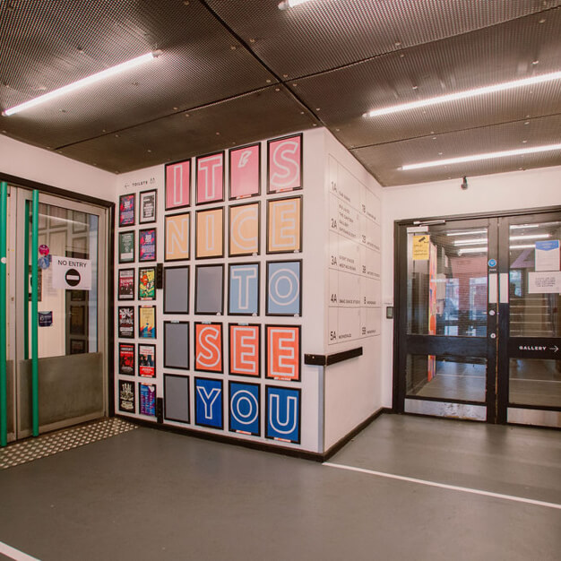 The hallway at Stokes Croft, Forward Space Ltd in Bristol