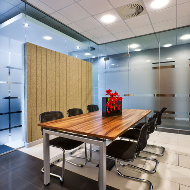 The meeting room at Aztec West, Rombourne Business Centres in Bristol