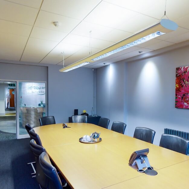 The meeting room at Henbury Road, Rombourne Business Centres in Bristol