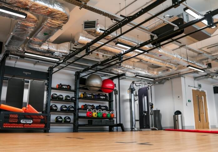 Use the gym at Berkeley Square, Origin Workspace Ltd (Bristol)