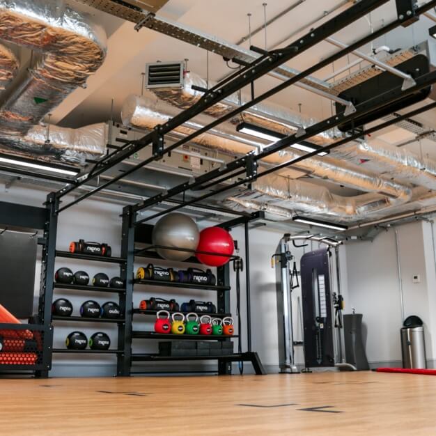 Use the gym at Berkeley Square, Origin Workspace Ltd (Bristol)