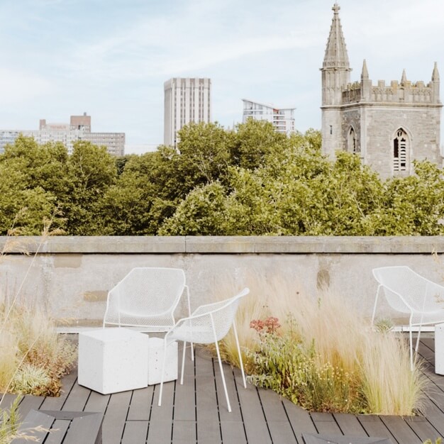 Use the roof terrace at High Street, FORA (Bristol)