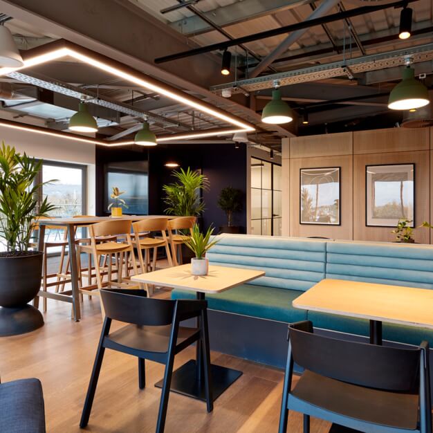 A breakout area in Jessop Avenue, Clockwise Limited, Cheltenham
