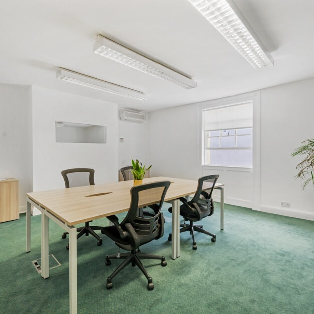 Dedicated workspace in Cambray Place, UBC UK Ltd, Cheltenham