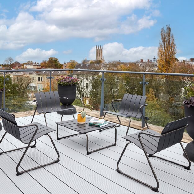 Roof terrace - Jessop Avenue, Clockwise Limited in Cheltenham