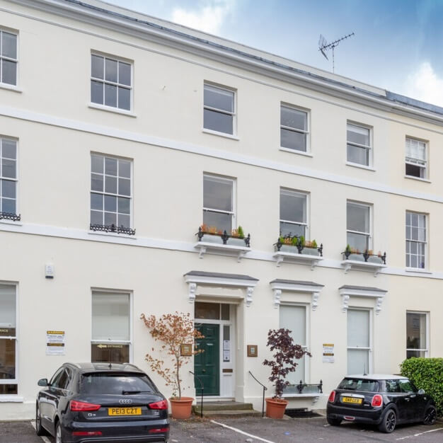 The building at Cambray Place, UBC UK Ltd, Cheltenham
