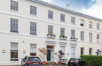 The building at Cambray Place, UBC UK Ltd, Cheltenham