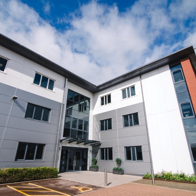 The building at Hatherley Lane, Pure Offices, Cheltenham