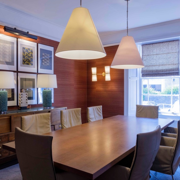 The meeting room at Hill Road, Poulter Family Restorations Limited in Clevedon