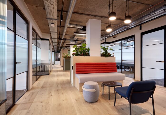 A breakout area in Southernhay Gardens, Clockwise Limited, Exeter