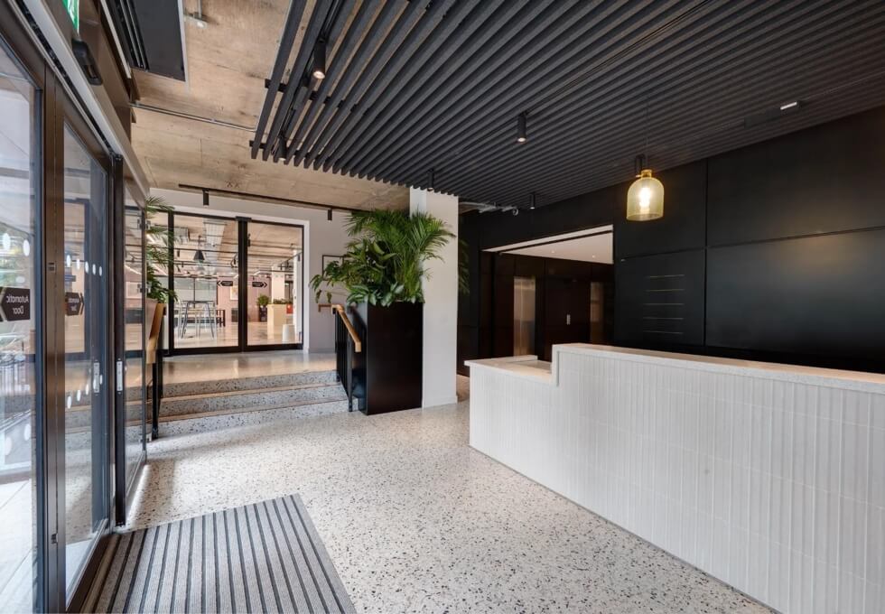 Reception in Southernhay Gardens, Clockwise Limited, Exeter