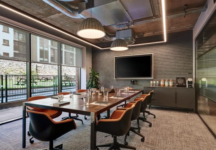 The meeting room at Southernhay Gardens, Clockwise Limited in Exeter