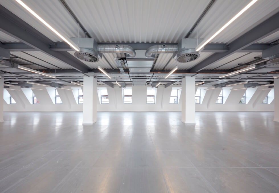 Unfurnished workspace, Southernhay Gardens, Clockwise Limited, Exeter