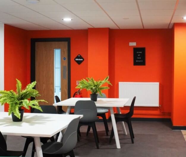 Breakout area at Corinium Avenue, Biz-Space in Gloucester