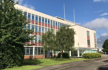 Building outside at Corinium Avenue, Biz-Space, Gloucester