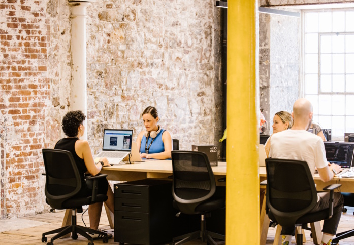 Communal Space at Royal William Yard, Block Workspace in Plymouth